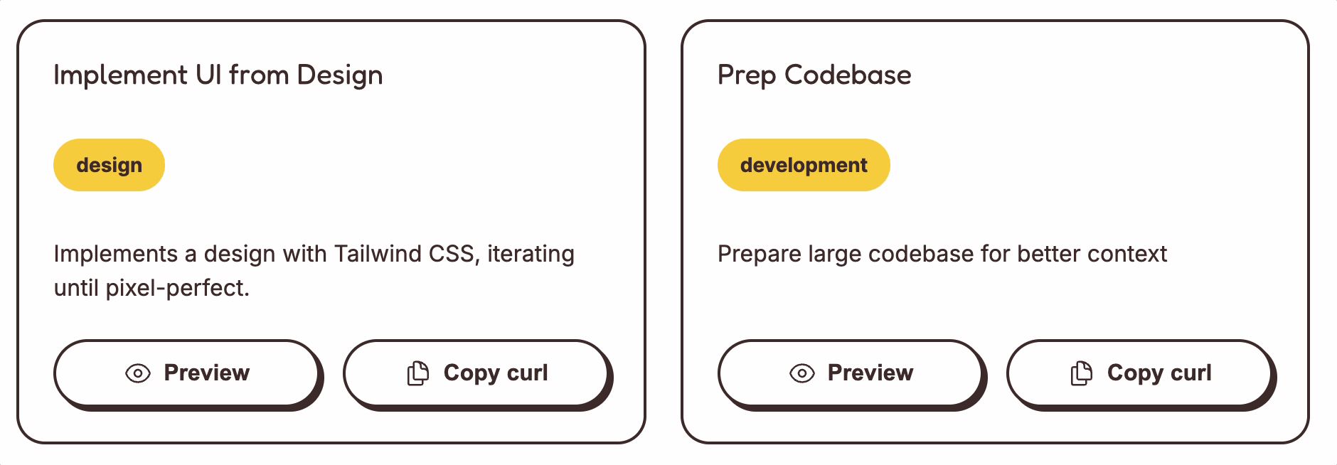 Copy curl command